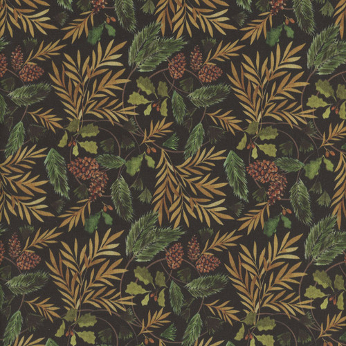 Dear Stella Fabrics 108 Inch Wide Quilt Back Winter Fir Multi
