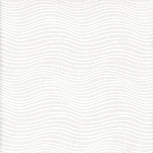 Dear Stella Fabrics Monochrome White on White Candy Cane Stripe White