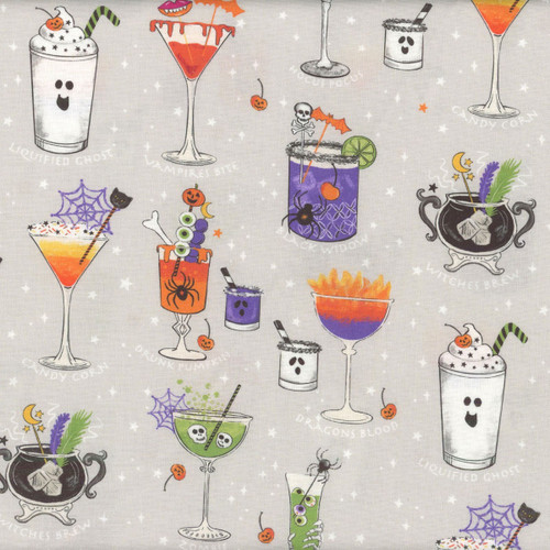 Dear Stella Fabrics Pick Your Poison Pick Your Poison Fog