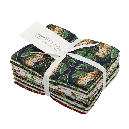 Dear Stella Fabrics 12 Days of Christmas 12 Fat Quarters Twelve Days