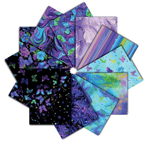 Timeless Treasures Fabrics Evening Glow 12 Fat Quarters