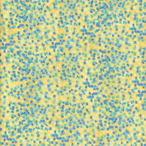 Timeless Treasures Fabrics Poppy Serenade Dizzy Poppies Floral Yellow