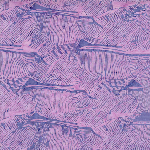 Timeless Treasures Fabrics Tonga Batiks Mermaid Etchings Orchid
