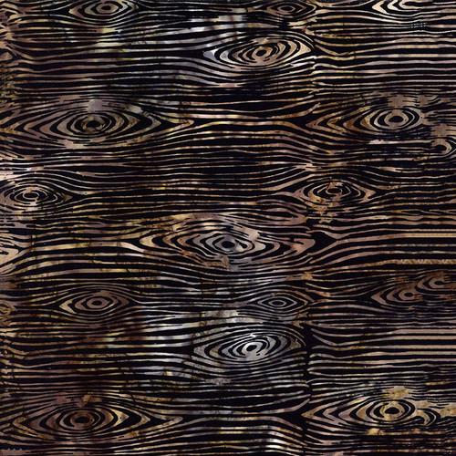 Timeless Treasures Fabrics Tonga Batiks Ember Wood Log Texture Bark