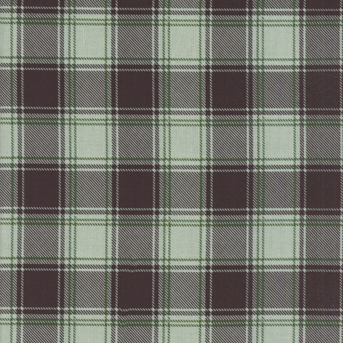 Timeless Treasures Fabrics Welcome Winter Buffalo Plaids Taupe