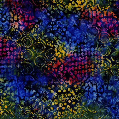 Timeless Treasures Fabrics Tonga Batiks Fandango Garden Path Fandango