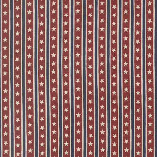 Moda Fabrics America 250 Years Deb Strain Stars in Stripes Red