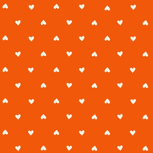 Moda Fabrics Trinketry Ruby Star Society Melody Miller Hearts Goldfish Orange