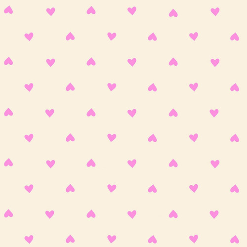 Moda Fabrics Trinketry Ruby Star Society Melody Miller Hearts Neon Rose Cream