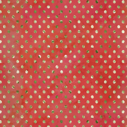 Studio E Fabrics Holly Woods Cathy Walters Shaded Dots Coral