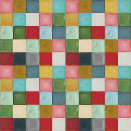 Studio E Fabrics Holly Woods Cathy Walters Tiny Squares Tertiary