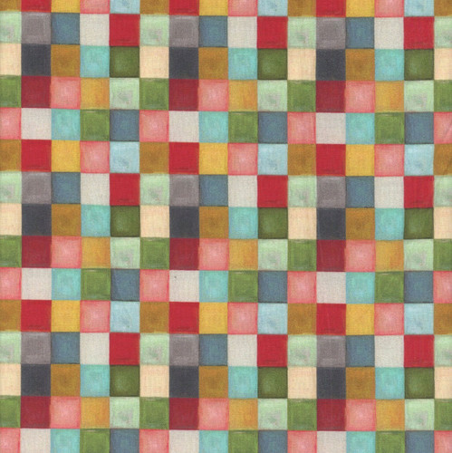 Studio E Fabrics Holly Woods Cathy Walters Tiny Squares Tertiary