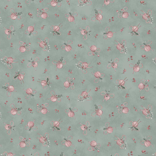 Studio E Fabrics Just a Dusting Michelle Austin Berry Decoration Moss