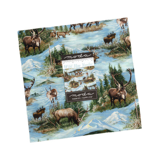 Moda Fabrics Wild Blue Yonder Moda Layer Cake Ten Inch Squares