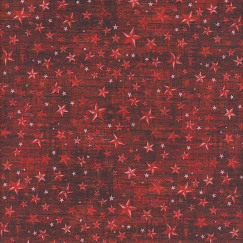 Quilting Treasures Fabrics American Country Dan Morris Red American Flag Stars