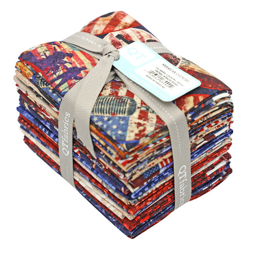 Quilting Treasures Fabrics American Country Dan Morris 14 Fat Quarters