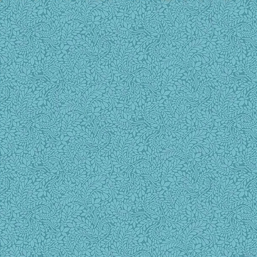 Riley Blake Fabrics Liberty York Liberty Fabrics Liberty York Fern Hydrangea Blue