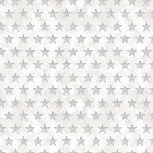 Windham Fabrics All-American Christmas Whistler Studios Star Bright White