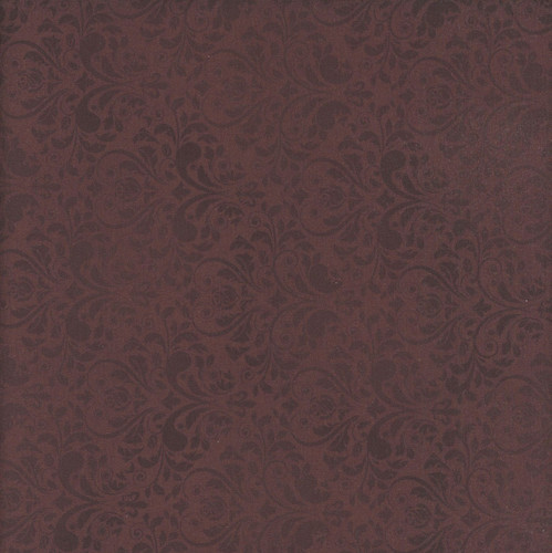 Windham Fabrics Midnight Hollow Jennifer Lambein Damask Chocolate