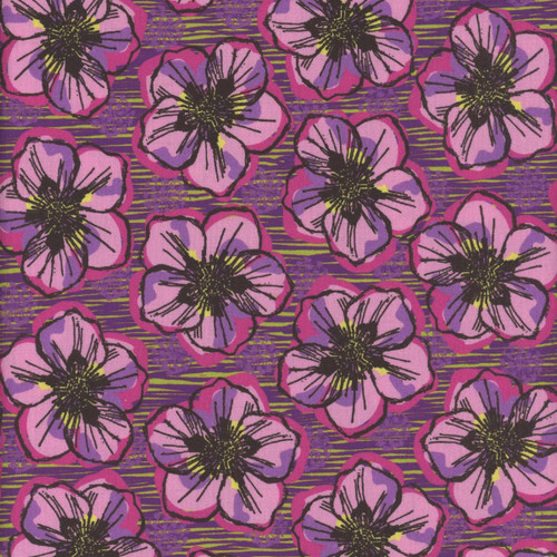 Windham Fabrics Winding Road Natalie Barnes Blossom Petal Pink