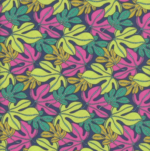 Windham Fabrics Sunshine Sally Kelly Monstera Multi