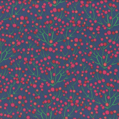 Windham Fabrics Sunshine Sally Kelly Huckleberry Indigo