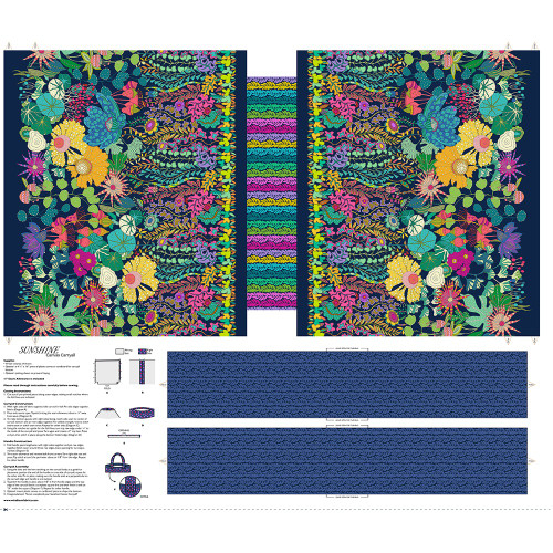 Windham Fabrics Sunshine Sally Kelly Bag Panel Multi