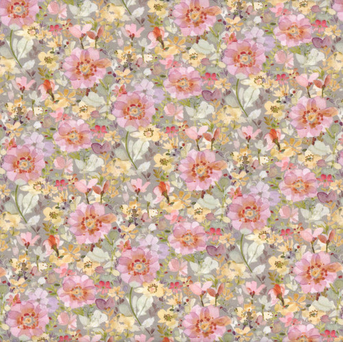 Dear Stella Fabrics Fall In Love Garden Melody Multi