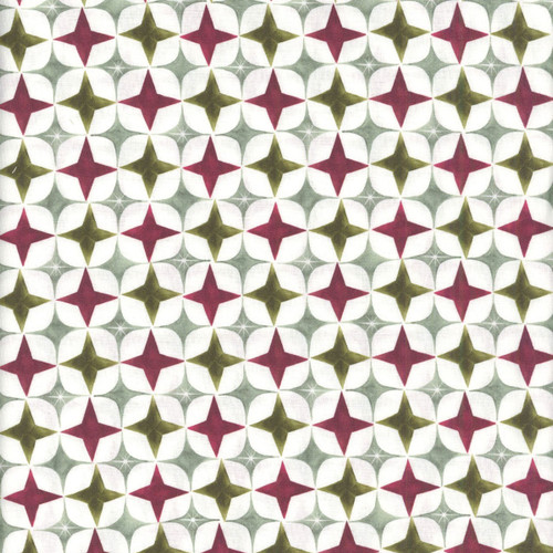 Dear Stella Fabrics 12 Days of Christmas Starrynight White