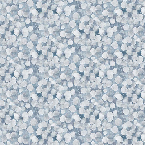 Timeless Treasures Fabrics Mystic Meadow Packed Leaves Mist