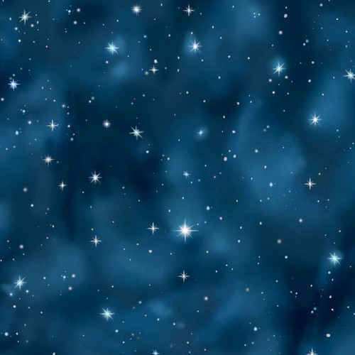 Timeless Treasures Fabrics Peace & Harmony Holy Night Sky Night