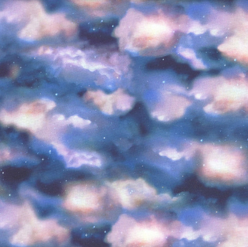 Timeless Treasures Fabrics Peace & Harmony Sunset Sky Night