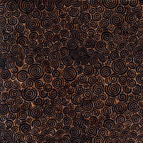Timeless Treasures Fabrics Tonga Batiks Ember Jazz Cocoa