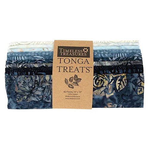 Timeless Treasures Fabrics Tonga Batiks Riverside Layer Cake 42 Ten Inch Squares Riverside