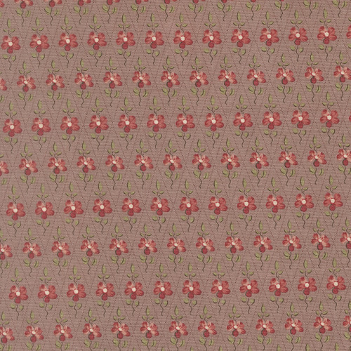 Moda Fabrics Fleur De Paris French General Paquerette Floral Plaid Lavender Lavender