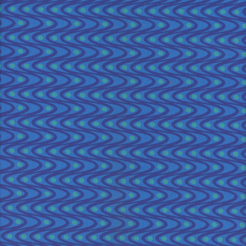 Benartex Fabrics Kaleidoscope Blue Ripple