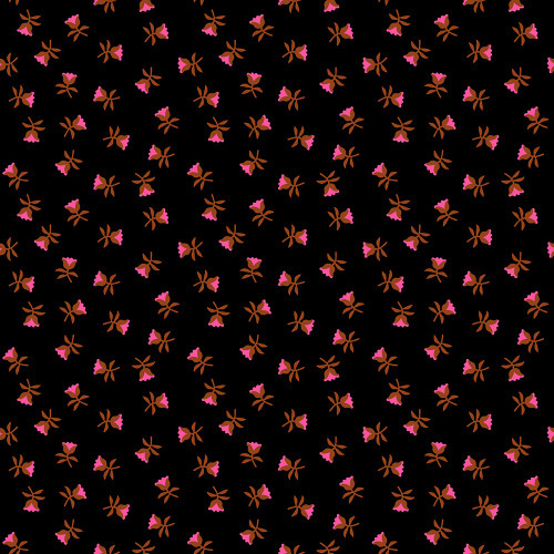 Moda Fabrics Mystic Fable Ruby Star Society Alexia Abegg Soft Black Black Sweetflower Floral