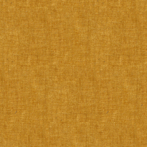 Lumin Fabrics White Owl Textiles Cortina Yarn Dyed Linen Butterscotch Mustard Yellow