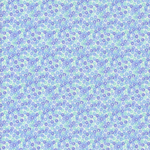 Studio E Fabrics Garden Park Jennifer Brinley Daisy Ditzy Light Blue