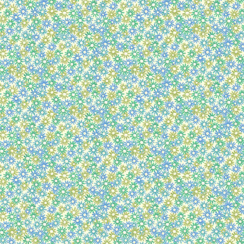 Studio E Fabrics Garden Park Jennifer Brinley Daisy Ditzy Light Sage