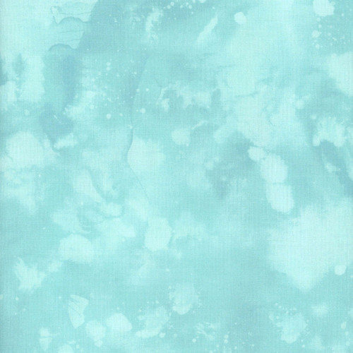 Studio E Fabrics Meow Mix Timna Tarr Watercolor Texture Pale Teal