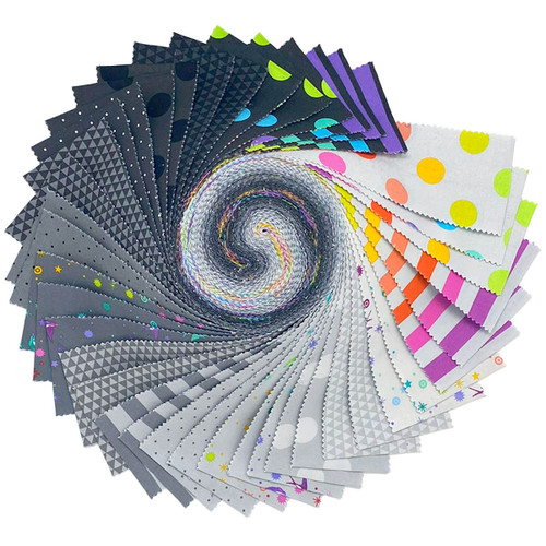 FreeSpirit Fabrics Tula Pink True Colors True Gray Graywork Coordinates Design Roll Fabric Strips