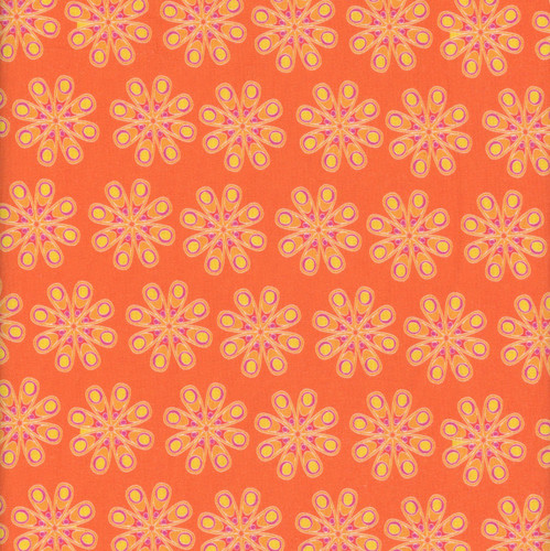 Benartex Fabrics Kaleidoscope Orange Kaleidoscope