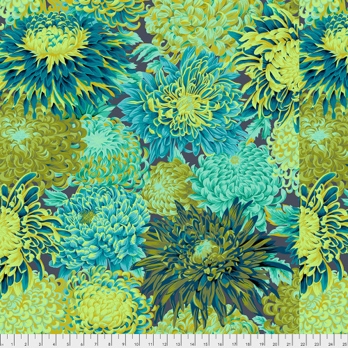 Kaffe Fassett Collective Fall 2018 Forest Japanese Chrysanthemum