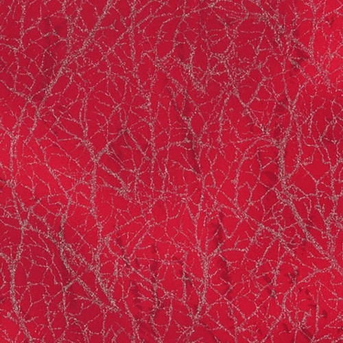 Windham Fabrics Diamond Dust Metallic Texture Red