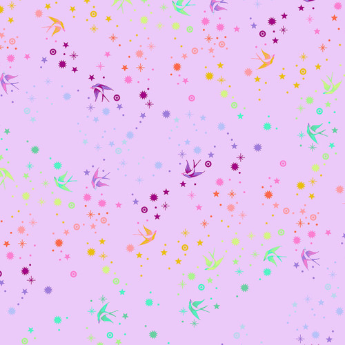Free Spirit Fabrics True Colors by Tula Pink Fairy Dust Lavender