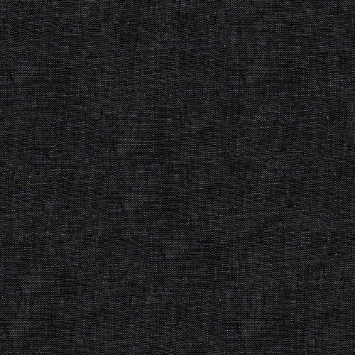 Lumin Fabrics White Owl Textiles Cortina Yarn Dyed Linen Onyx Charcoal Grey