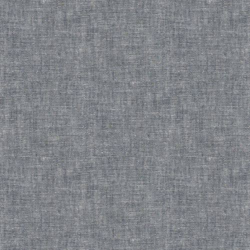 Lumin Fabrics White Owl Textiles Cortina Yarn Dyed Linen Nickel Steel Grey