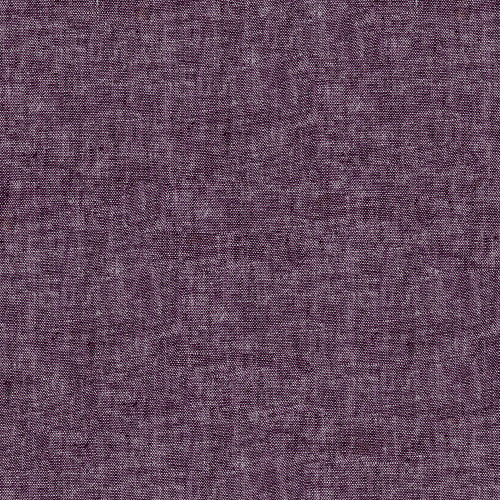 Lumin Fabrics White Owl Textiles Cortina Yarn Dyed Linen Amethyst Eggplant Purple