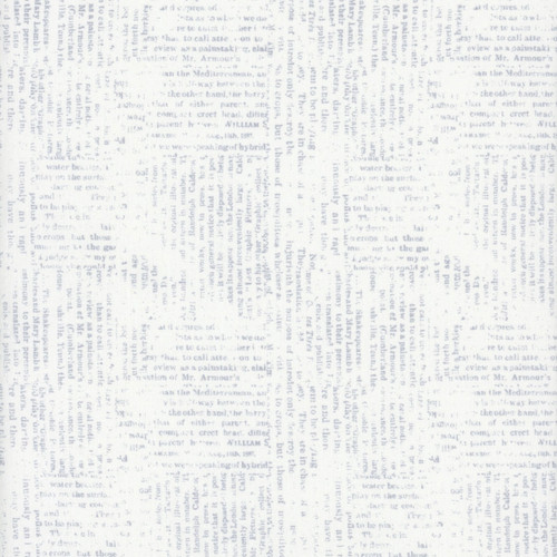 Blank Quilting Fabrics Lower the Volume Newsprint
